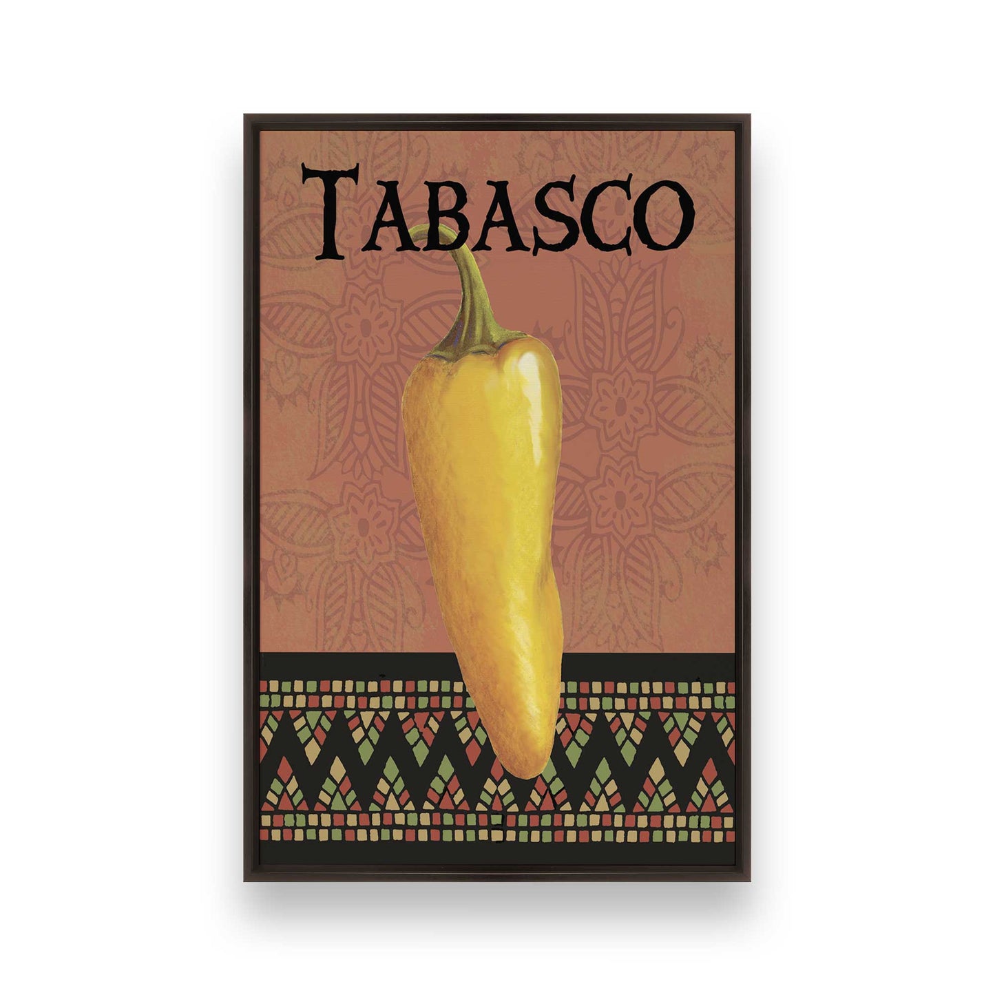 [Color:Espresso], Picture of art in a Espresso frame