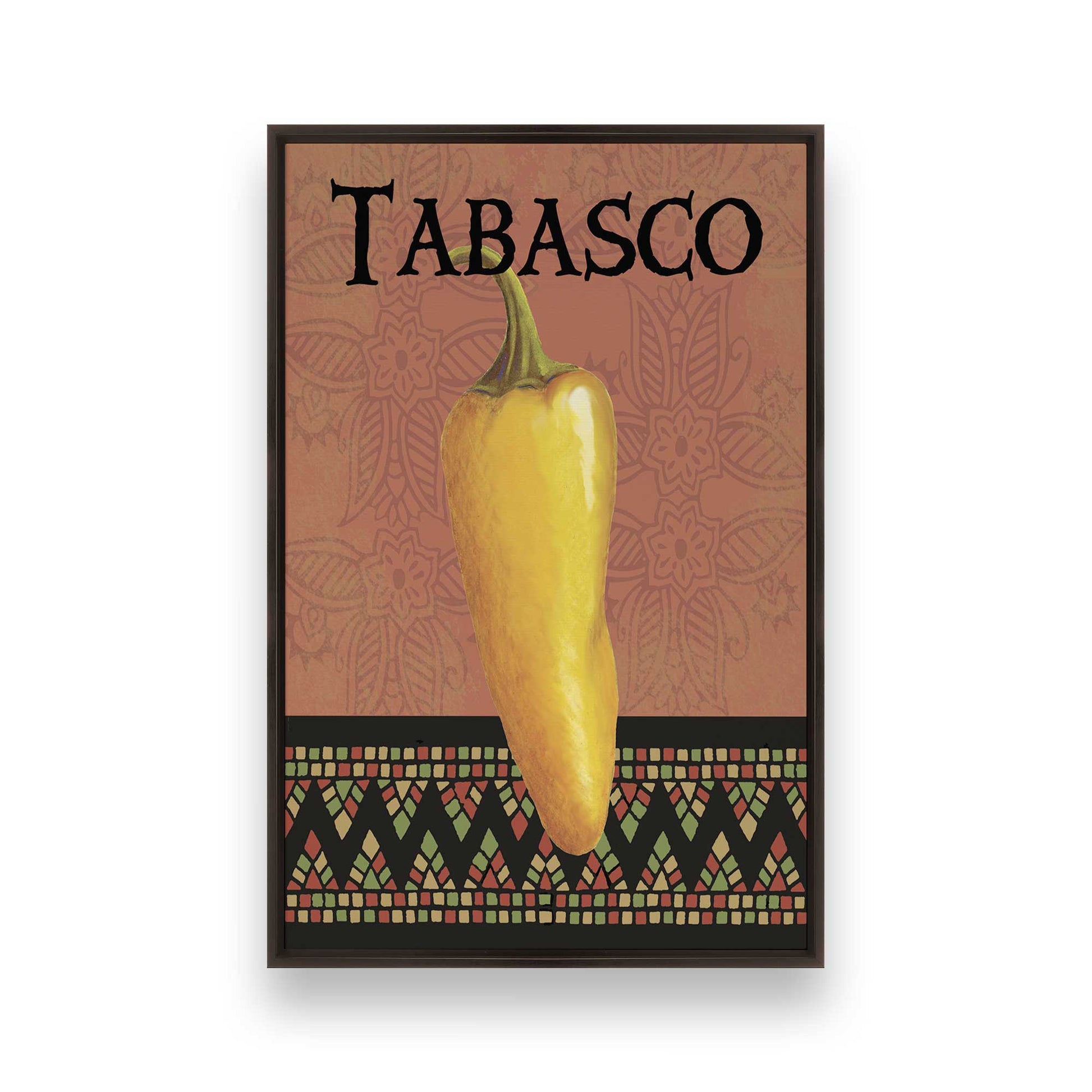 [Color:Espresso], Picture of art in a Espresso frame