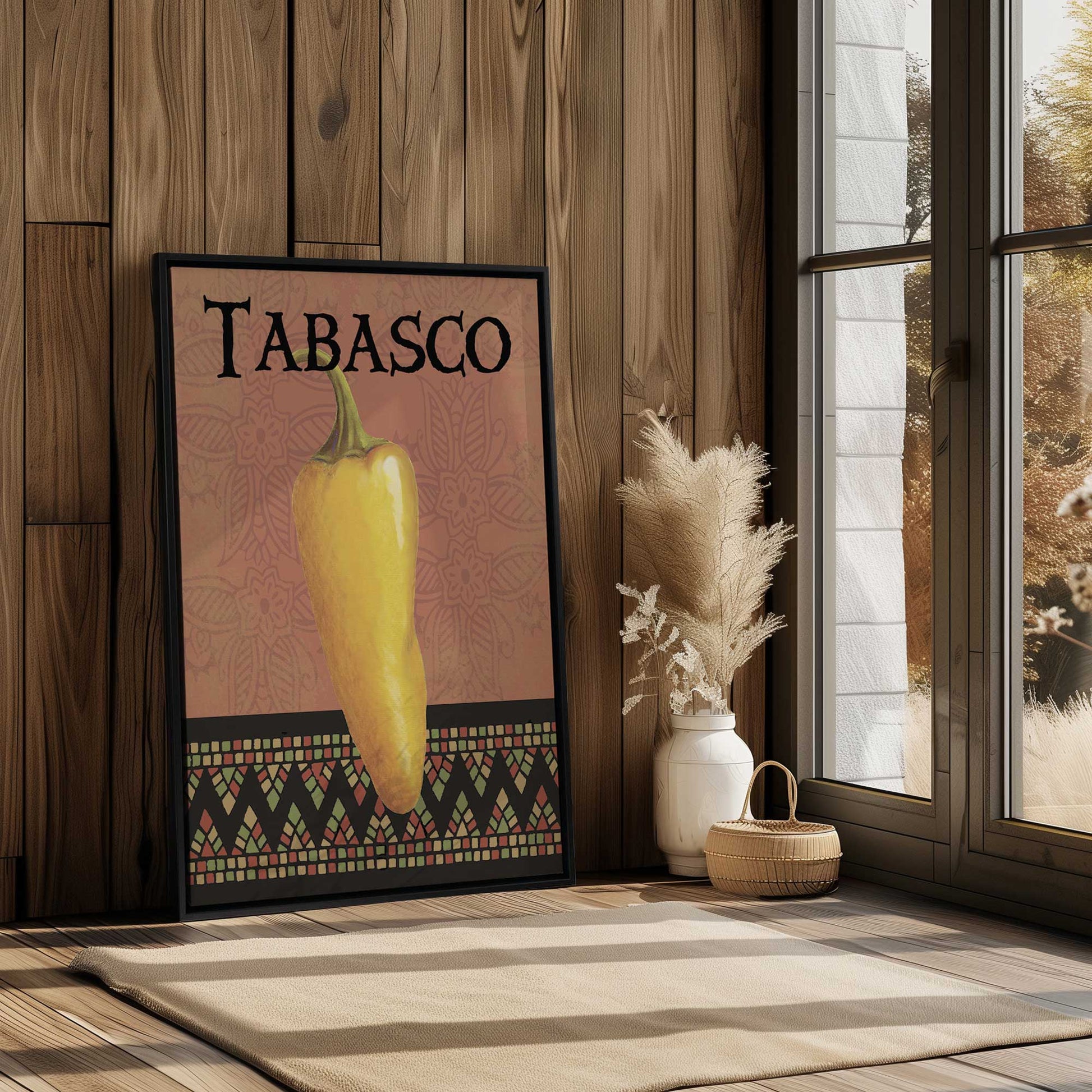 Picture of art in a room