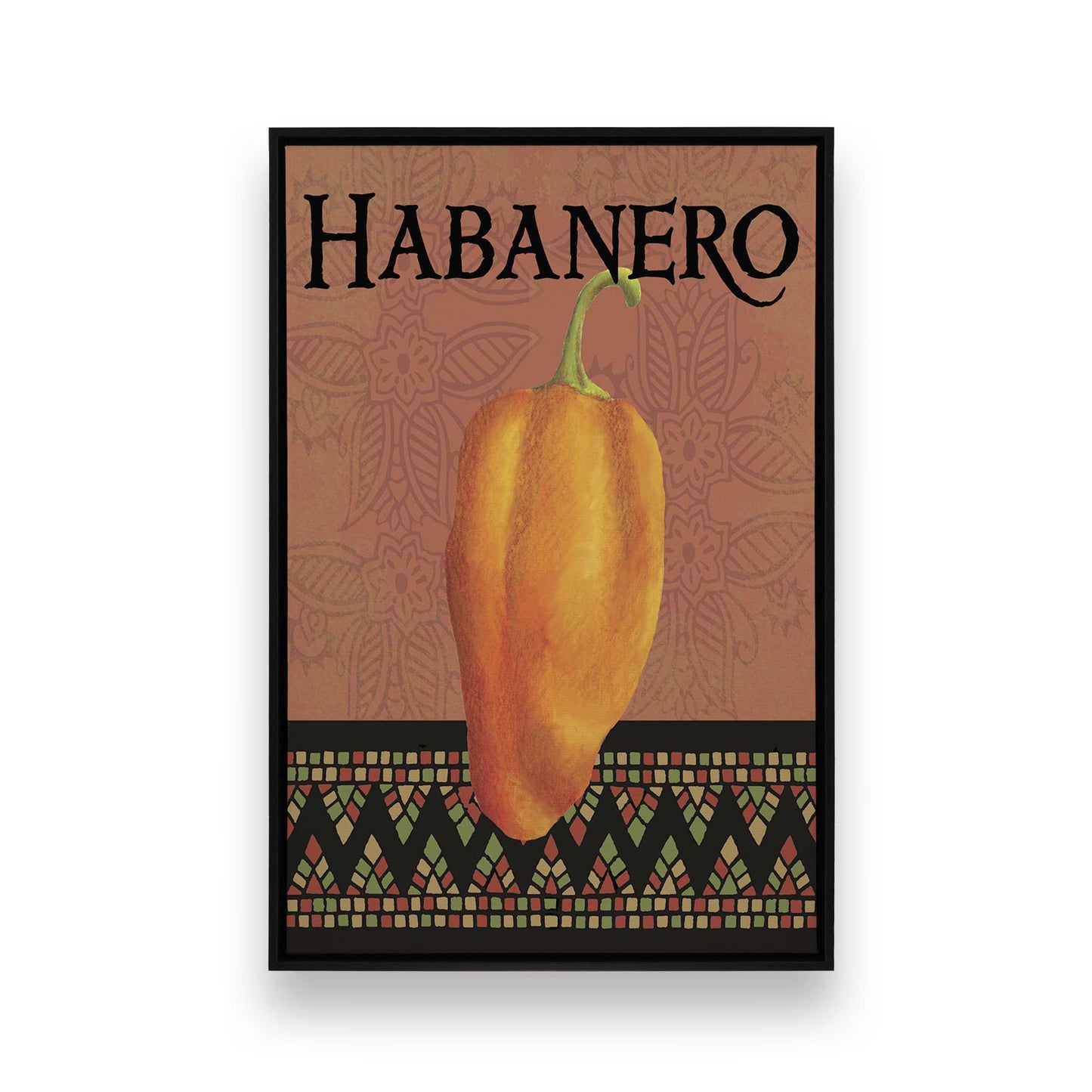 [Color:Satin Black], Picture of art in a Satin Black frame