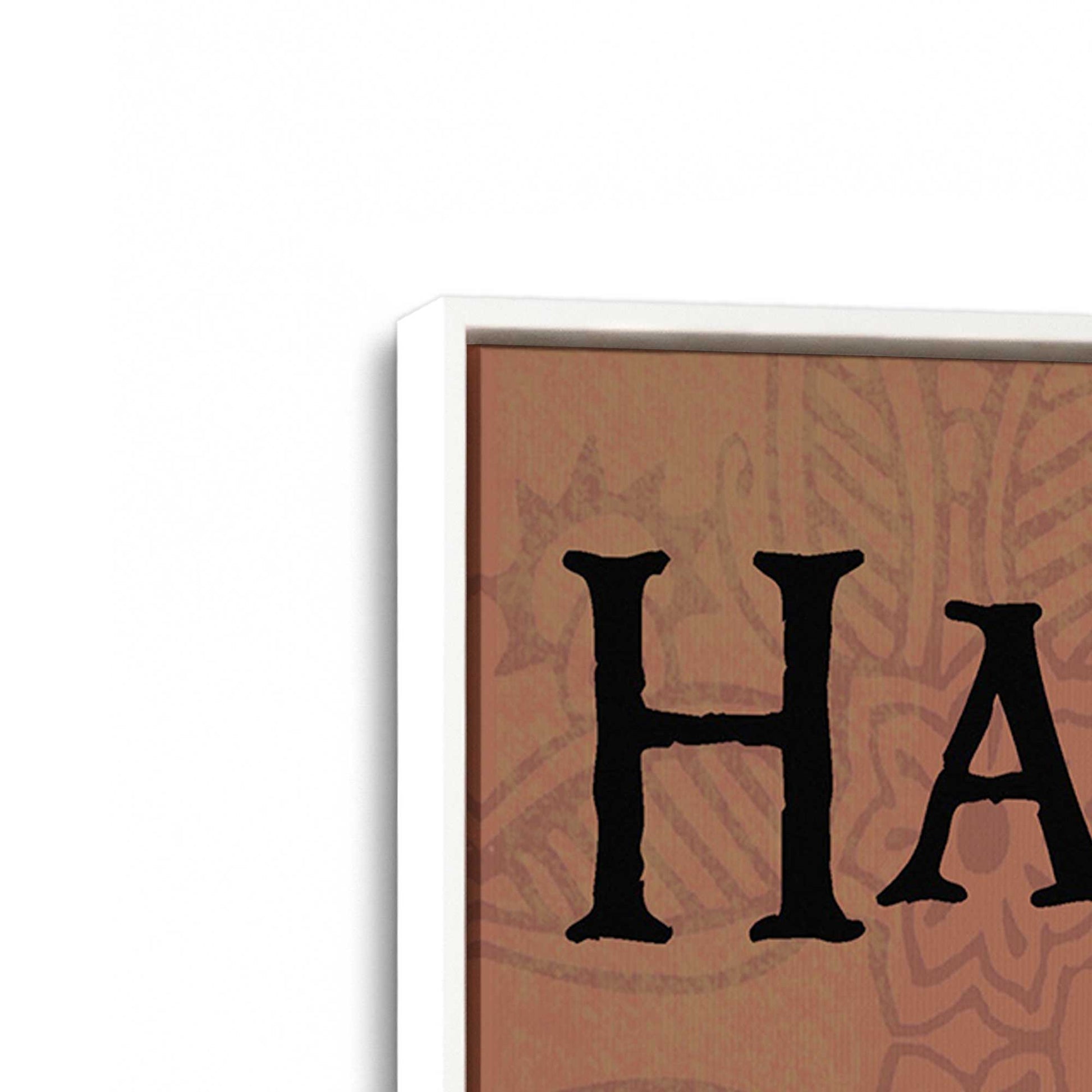 [Color:Opaque White], Picture of art in a White frame at an angle