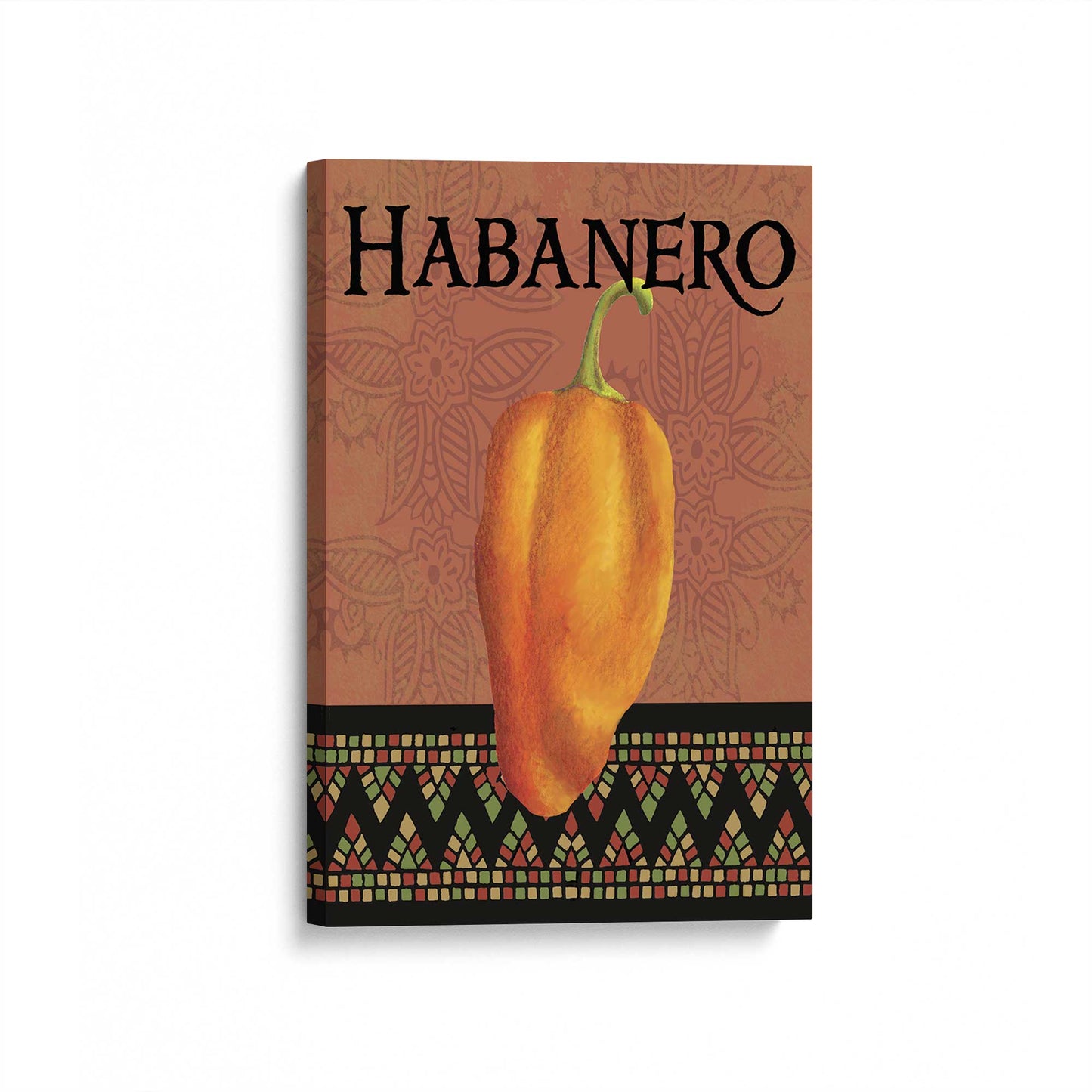 [Color:Stretched Canvas], Picture of art at an angle