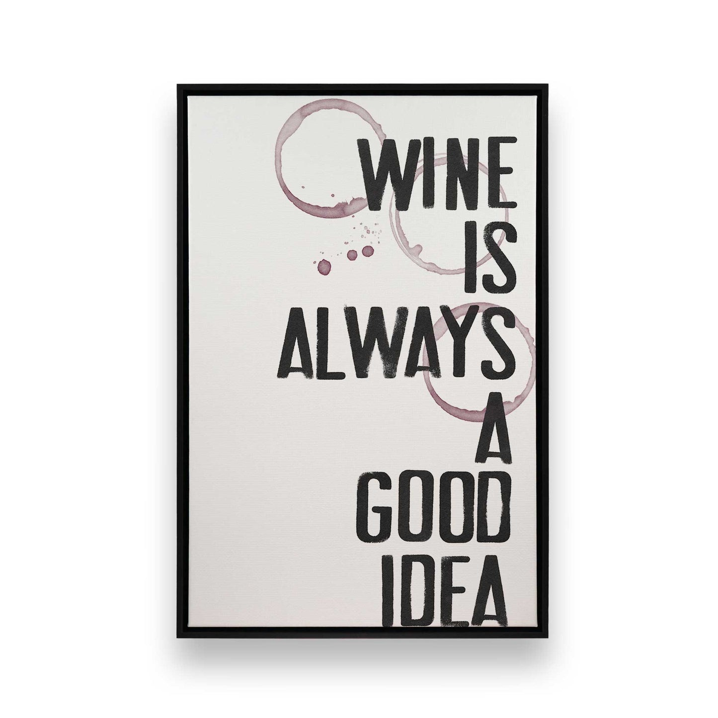 [Color:Satin Black], Picture of art in a Satin Black frame