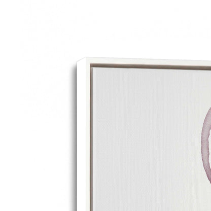 [Color:Opaque White], Picture of art in a White frame at an angle