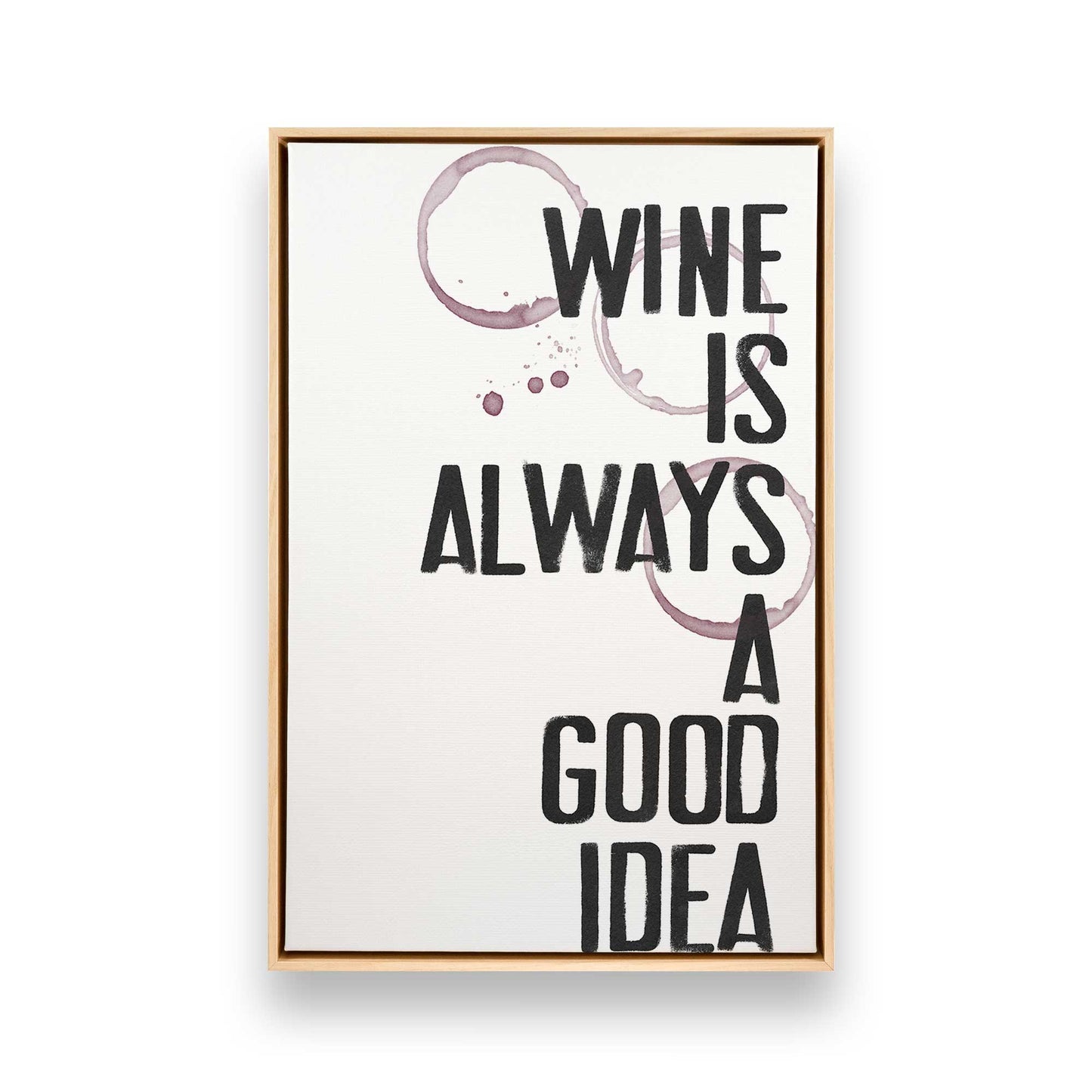 [Color:American Maple], Picture of art in a American Maple frame