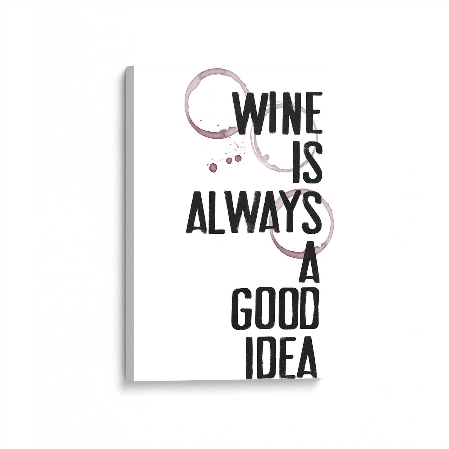 [Color:Stretched Canvas], Picture of art at an angle