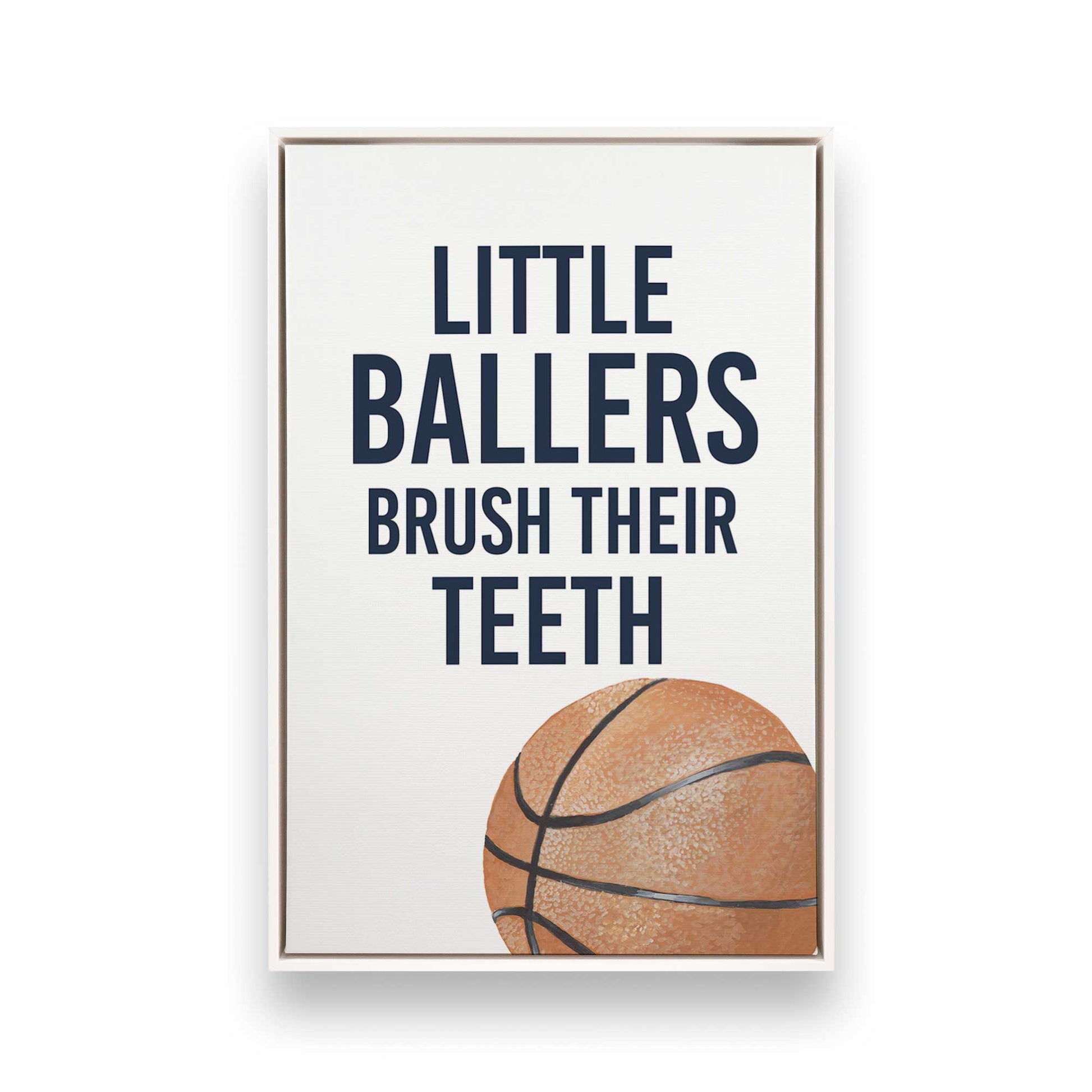 [Color:Opaque White], Picture of art in a White frame