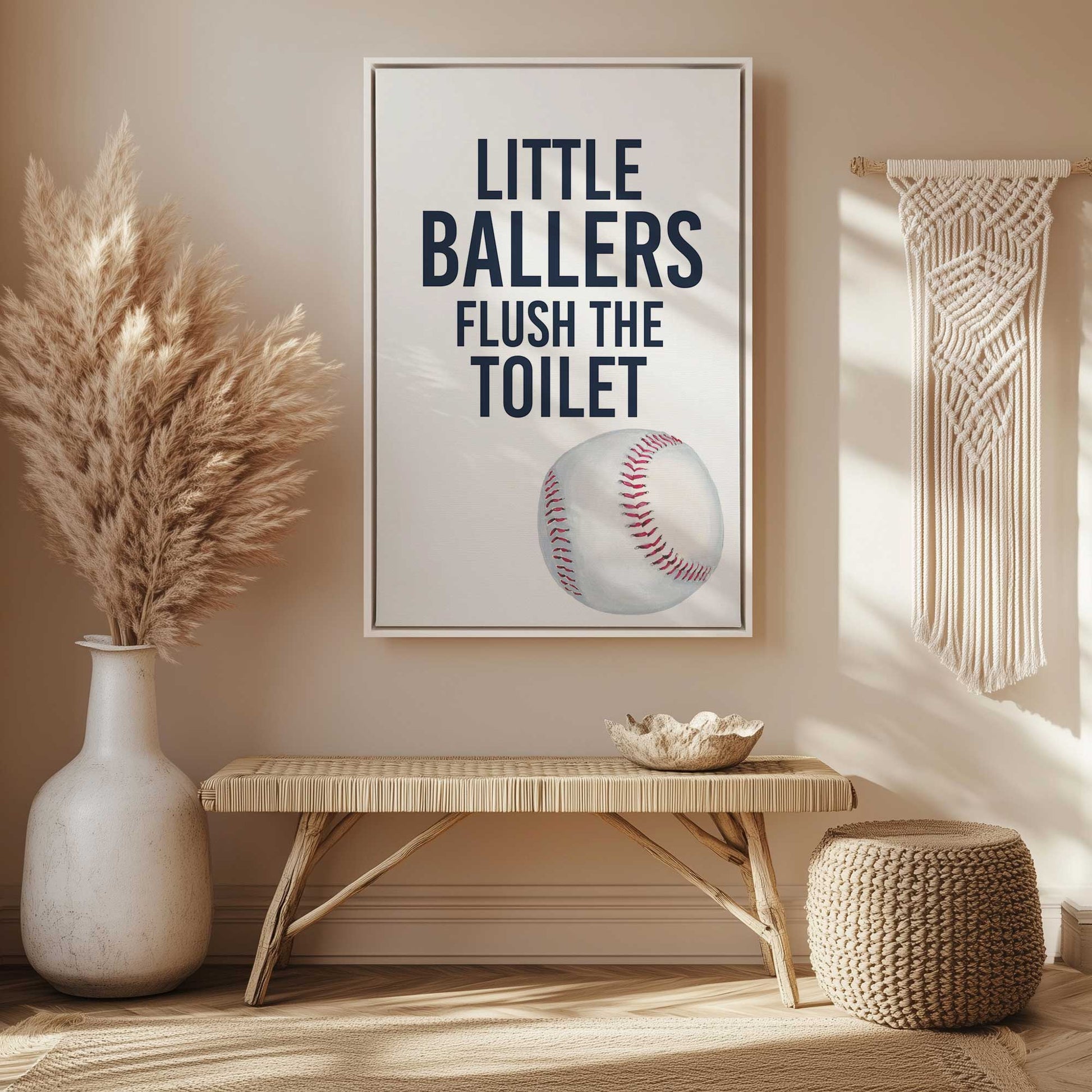 Picture of art in a room