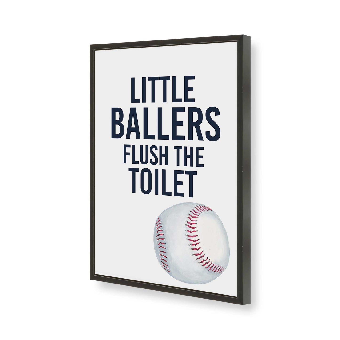 [Color:Satin Black], Picture of art in a Satin Black frame of the corner