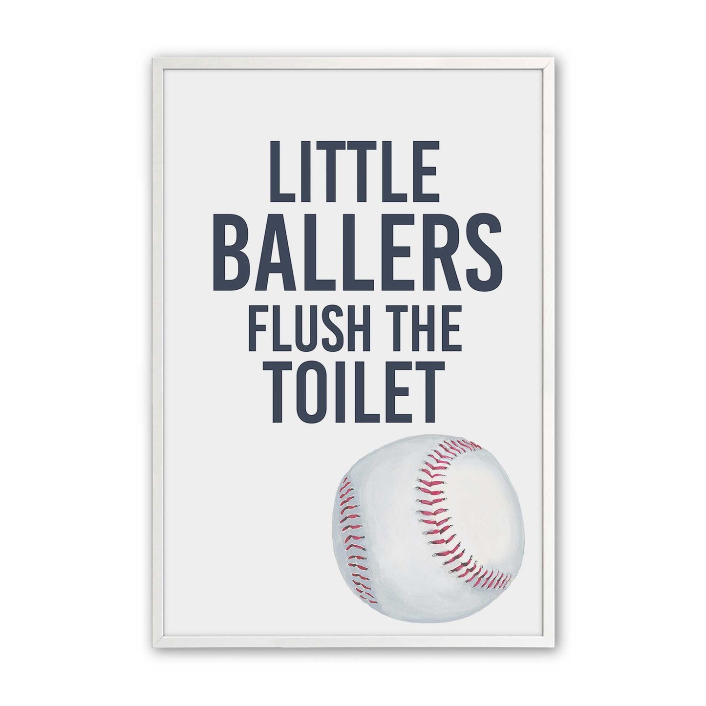 [Color:Opaque White], Picture of art in a Opaque White frame