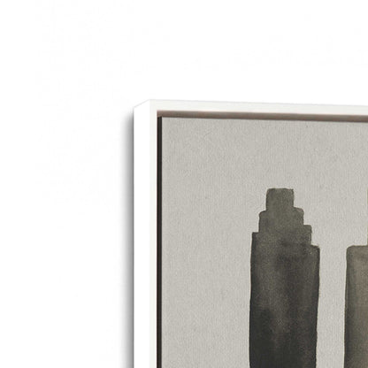 [Color:Opaque White], Picture of art in a White frame at an angle