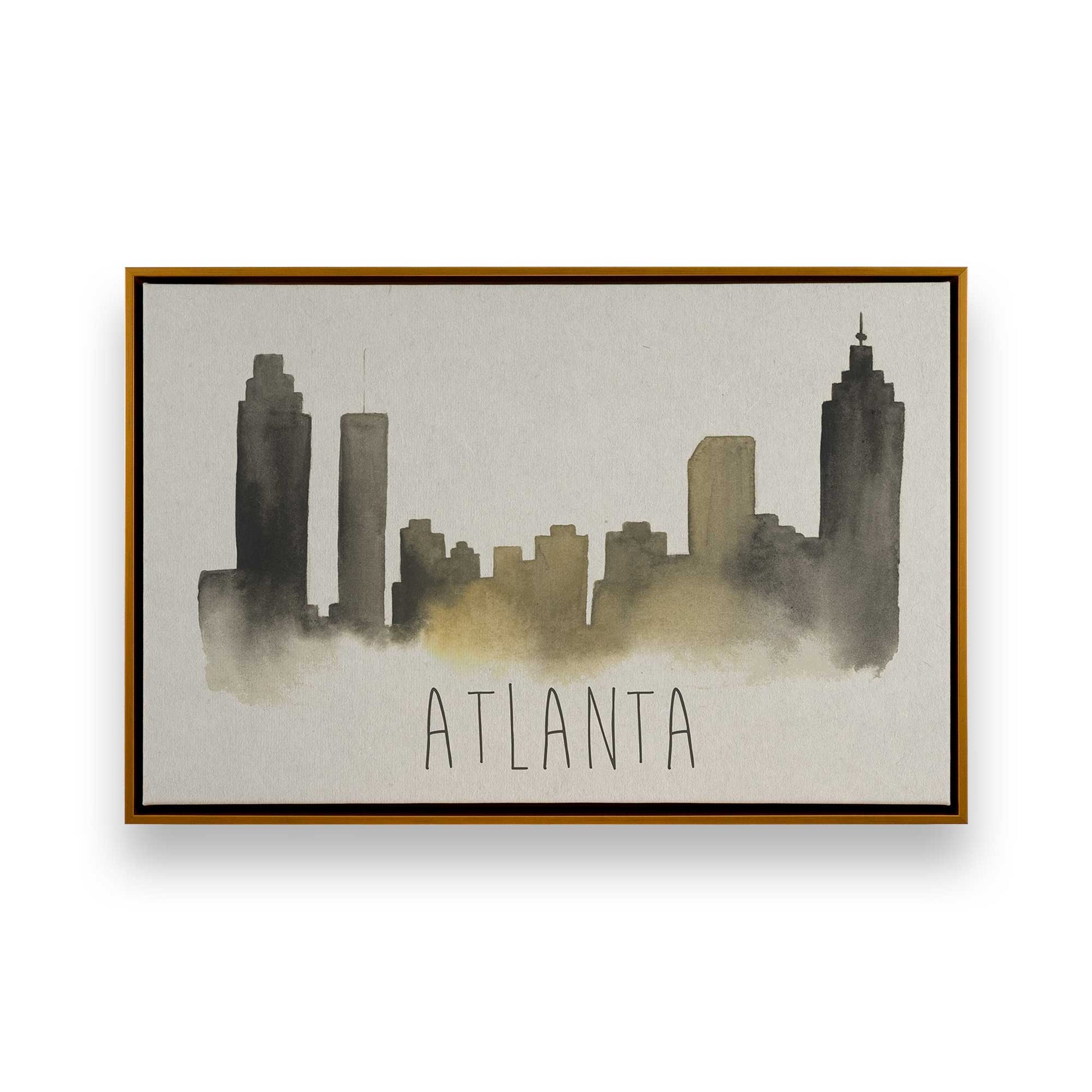 [Color:Polished Gold], Picture of art in a Polished Gold frame