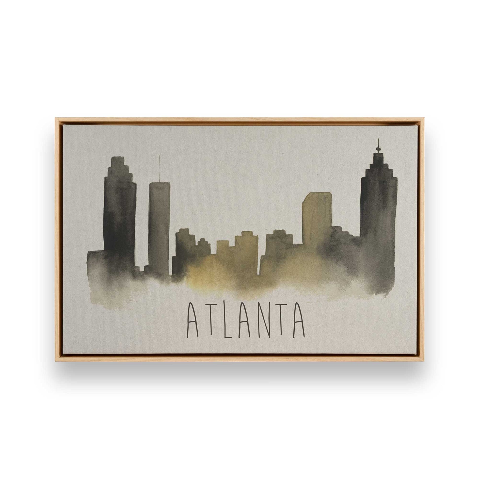 [Color:American Maple], Picture of art in a American Maple frame