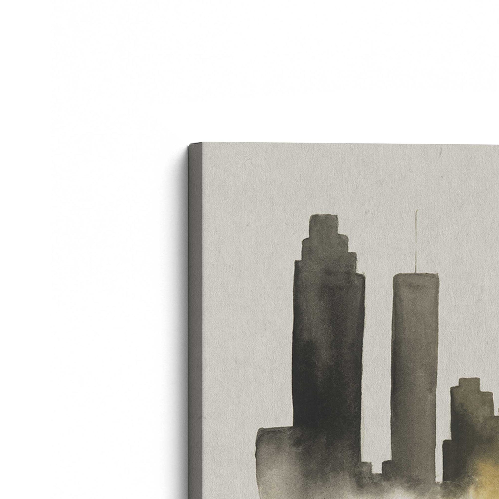 [Color:Stretched Canvas], Picture of the corner of the art