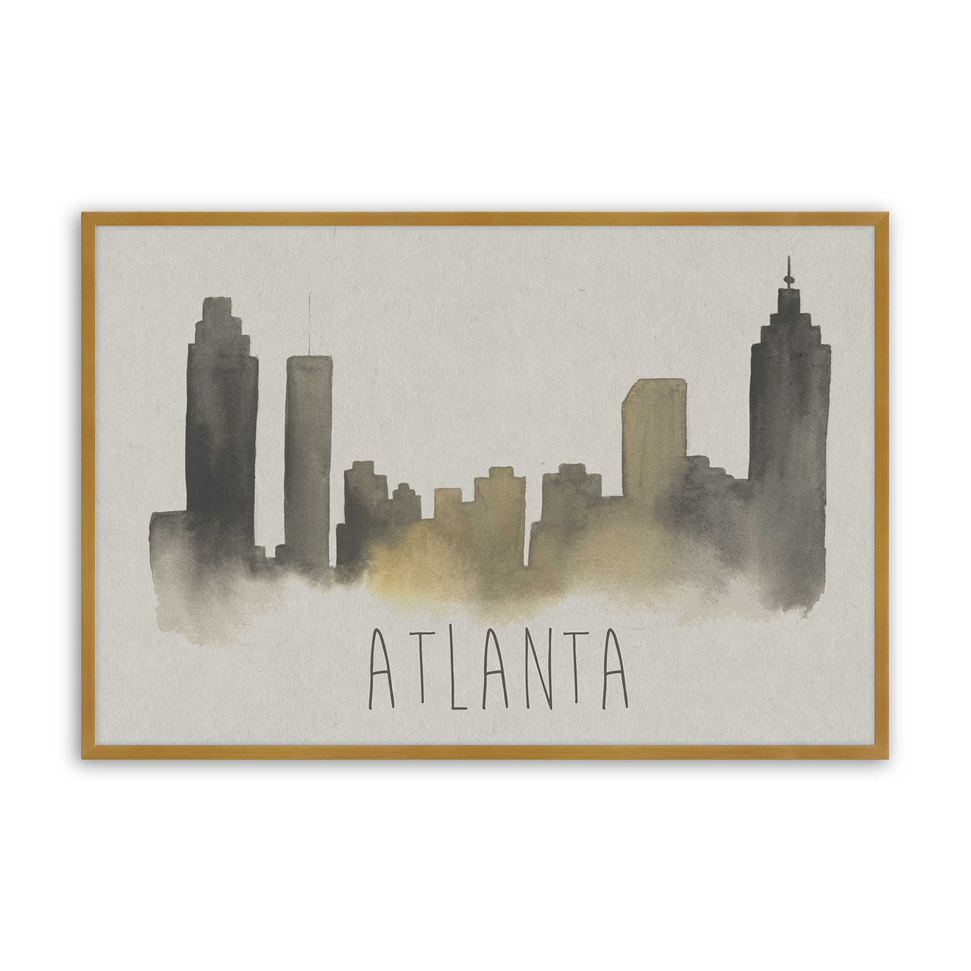 [Color:Polished Gold], Picture of art in a Polished Gold frame