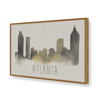 [Color:Polished Gold], Picture of art in a Polished Gold frame of the corner