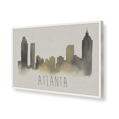 [Color:Opaque White], Picture of art in a Opaque White frame of the corner
