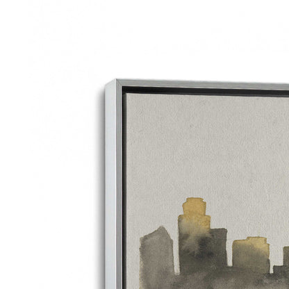 [Color:Polished Chrome], Picture of art in a Polished Chrome frame at an angle
