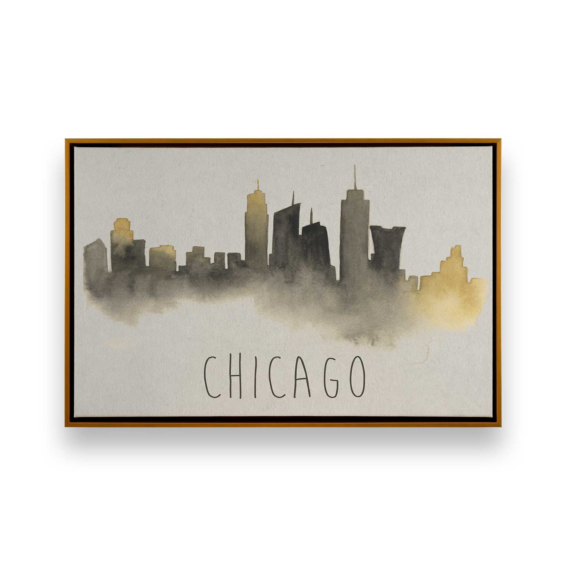 [Color:Polished Gold], Picture of art in a Polished Gold frame