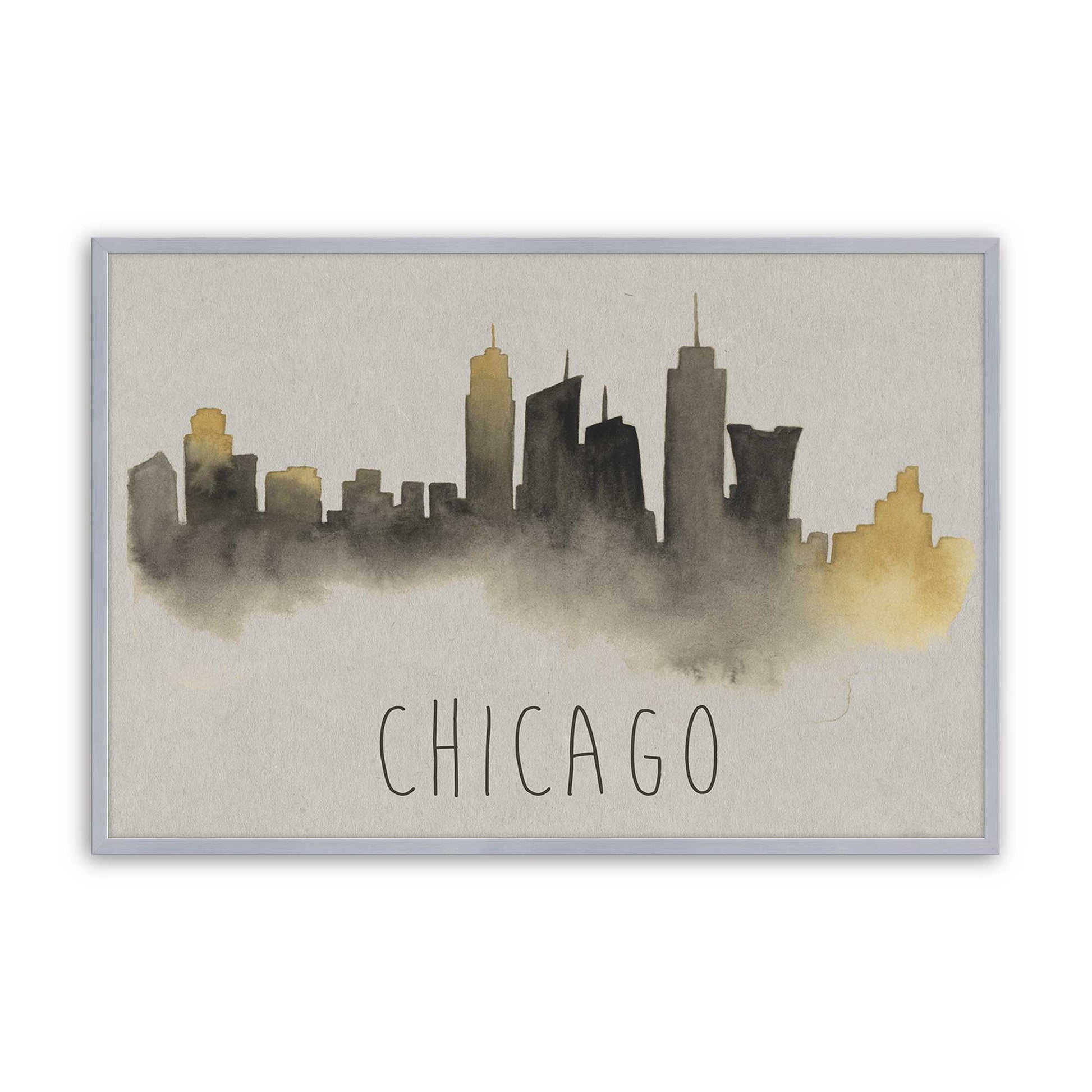 [Color:Polished Chrome], Picture of art in a Polished Chrome frame