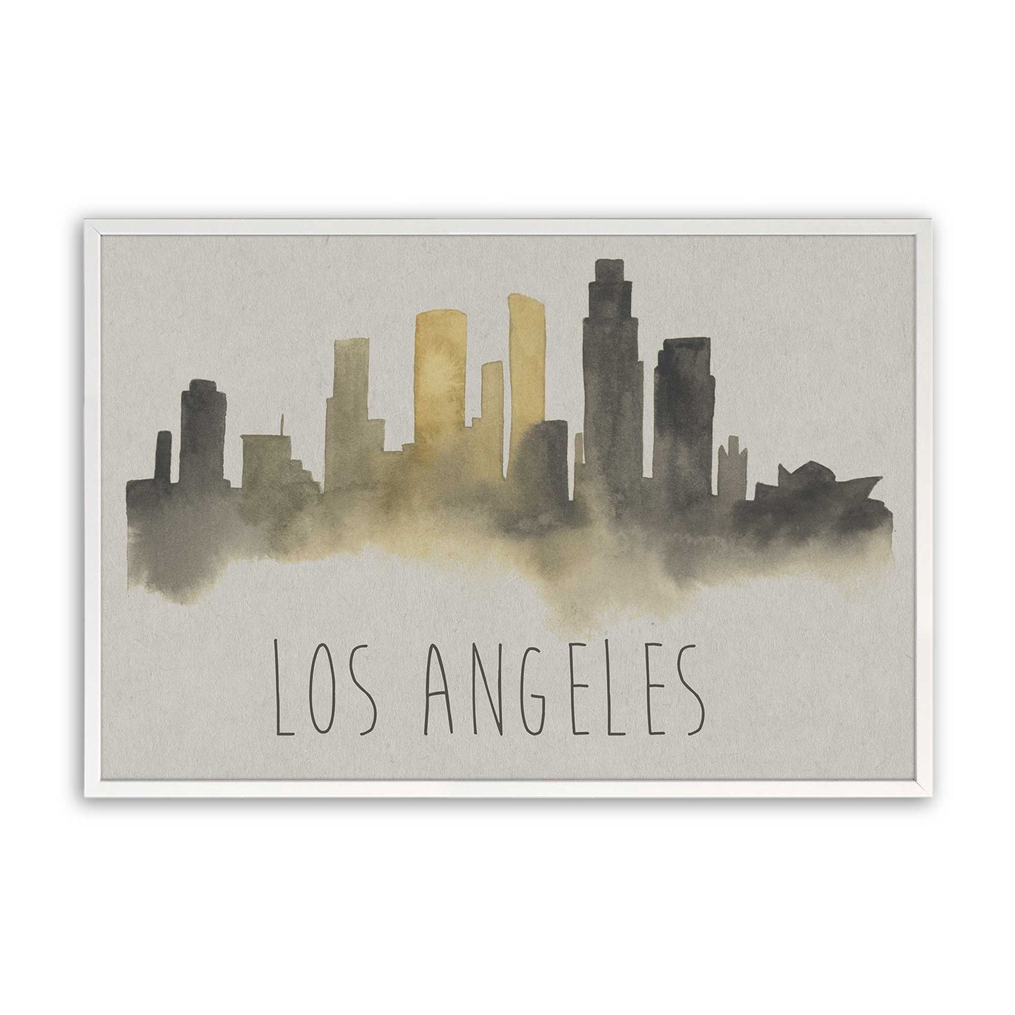 [Color:Opaque White], Picture of art in a Opaque White frame