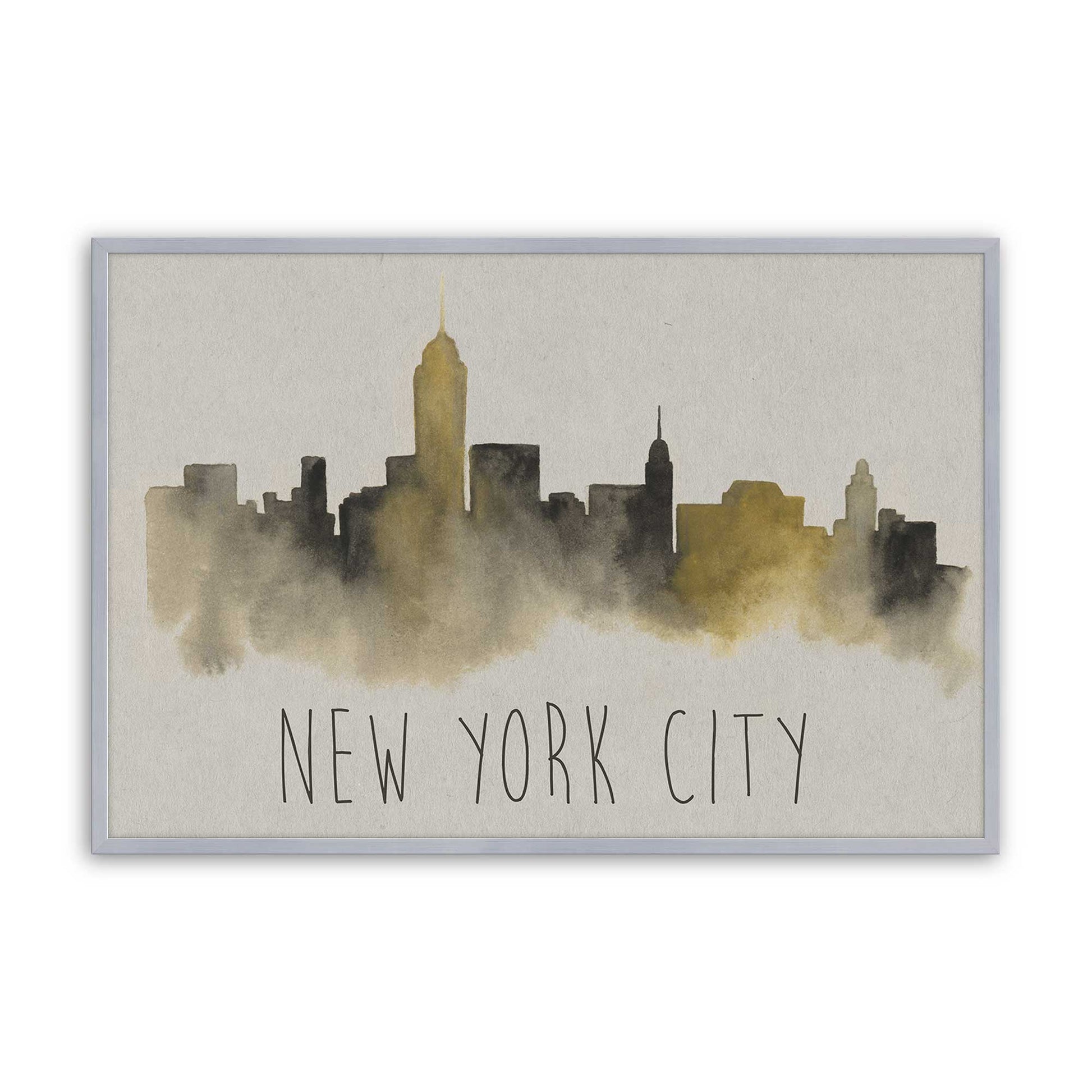 [Color:Polished Chrome], Picture of art in a Polished Chrome frame