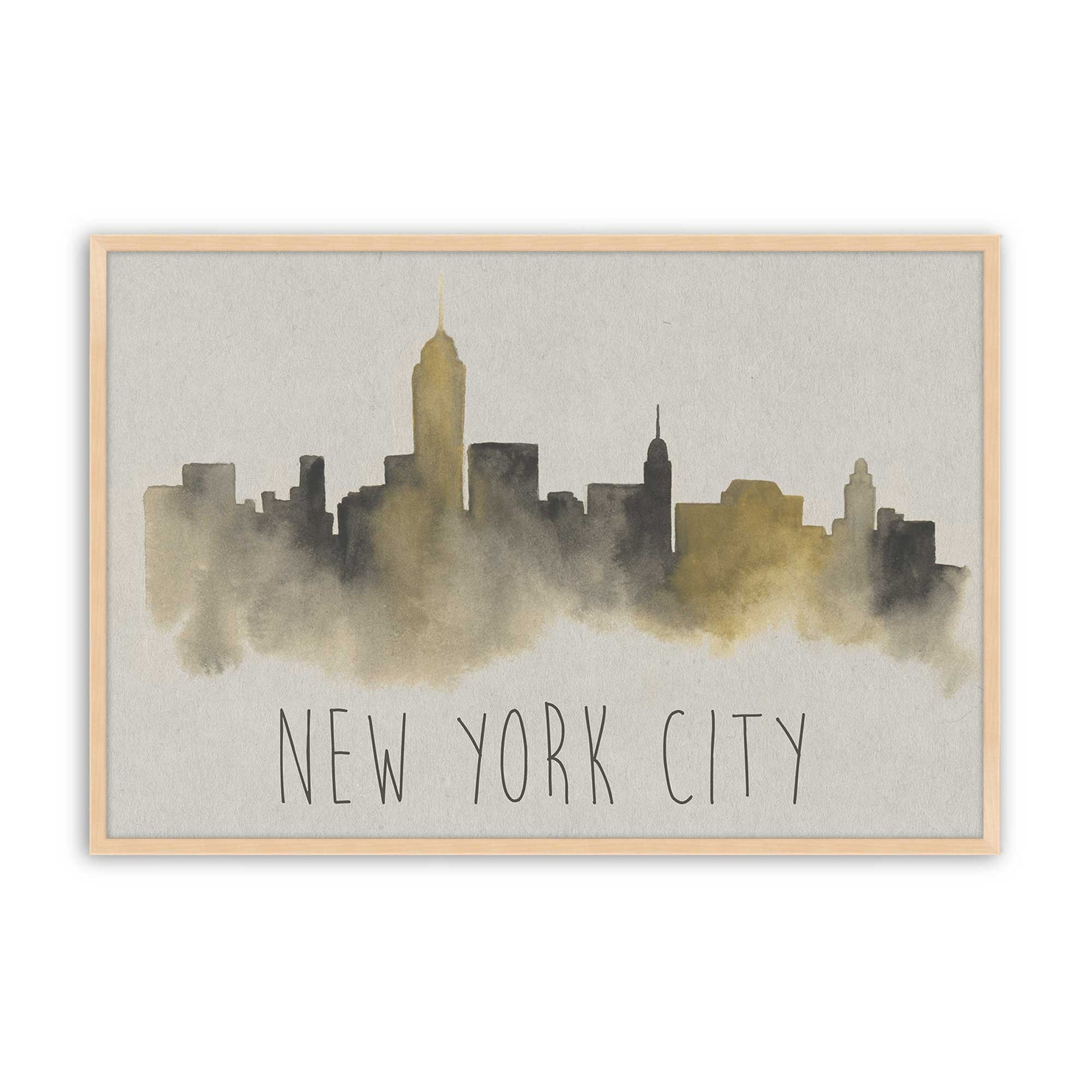 [Color:Raw Maple], Picture of art in a Raw Maple frame