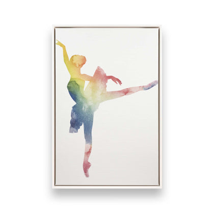 [Color:Opaque White], Picture of art in a White frame