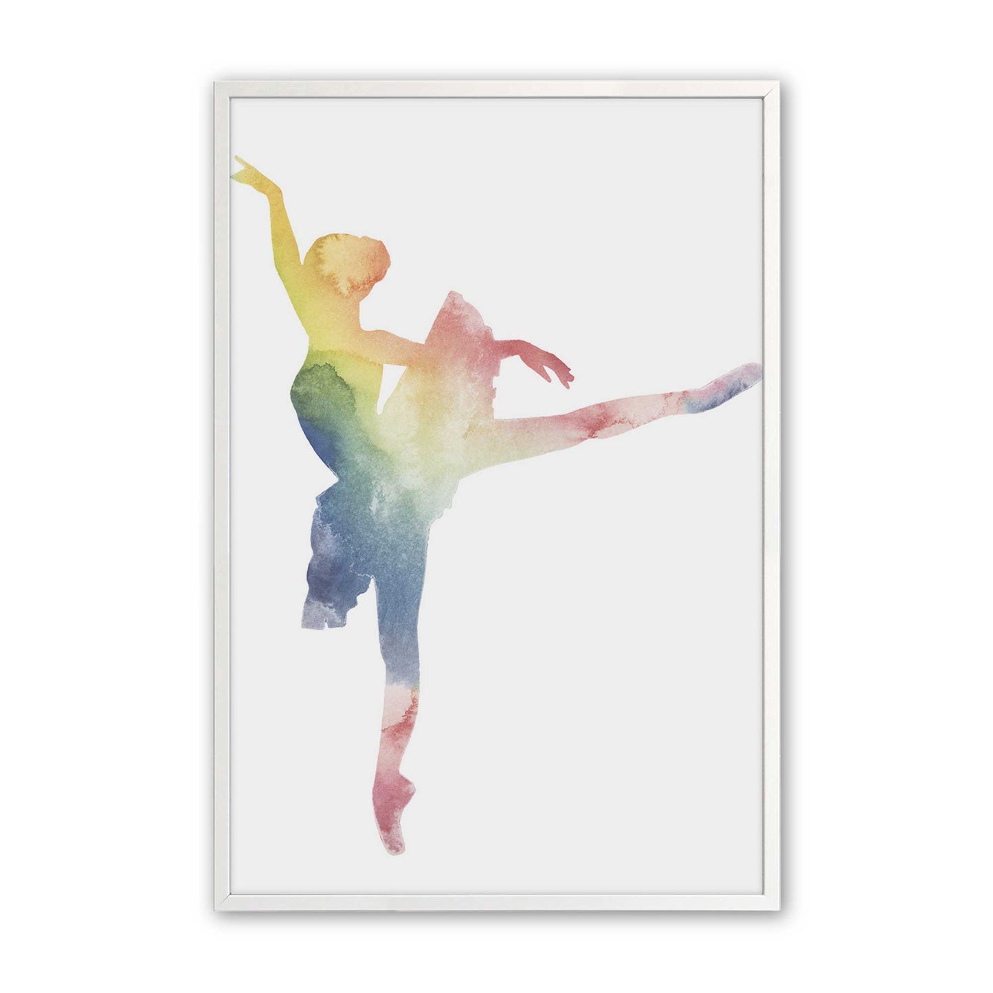 [Color:Opaque White], Picture of art in a Opaque White frame