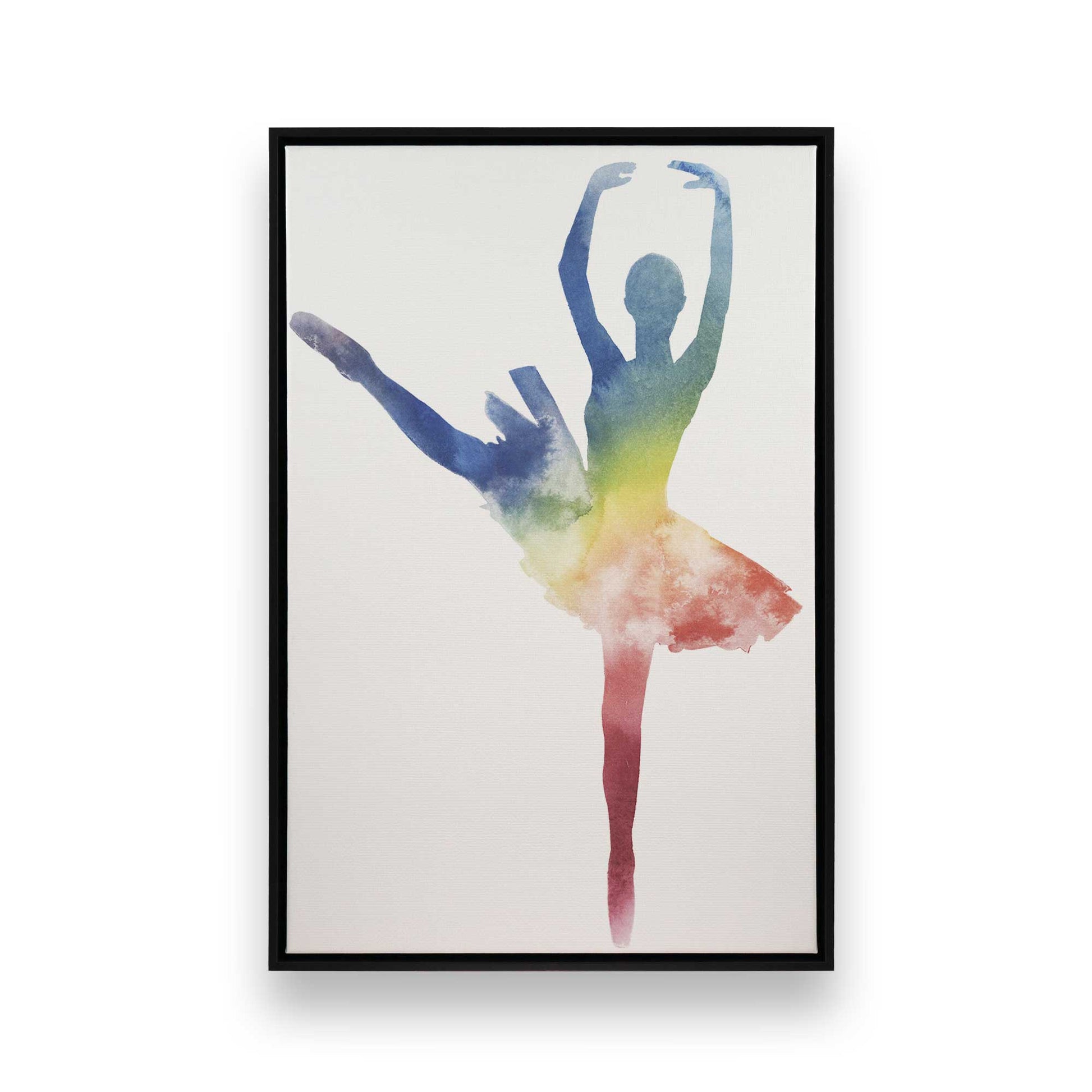 [Color:Satin Black], Picture of art in a Satin Black frame