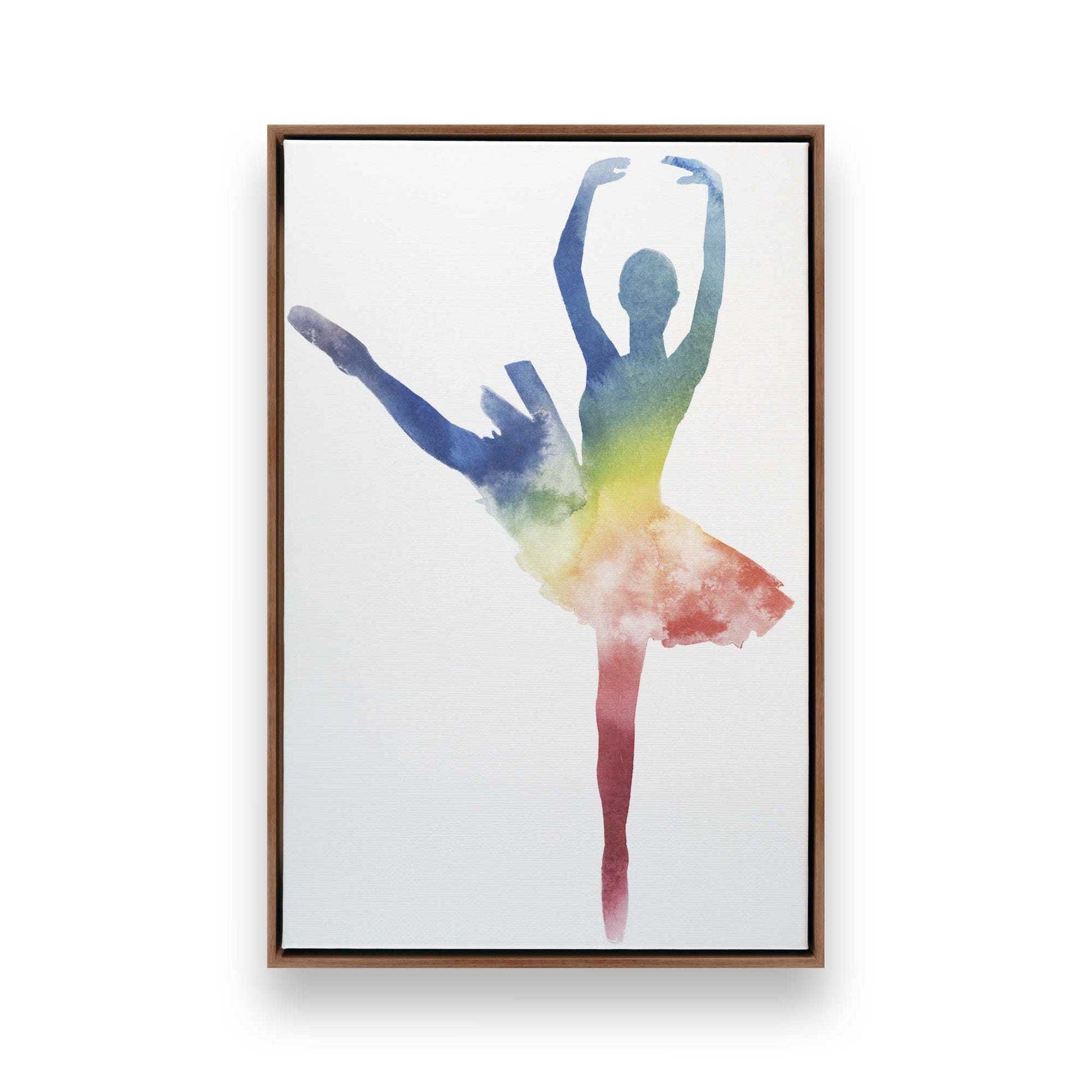 [Color:Walnut], Picture of art in a Walnut frame