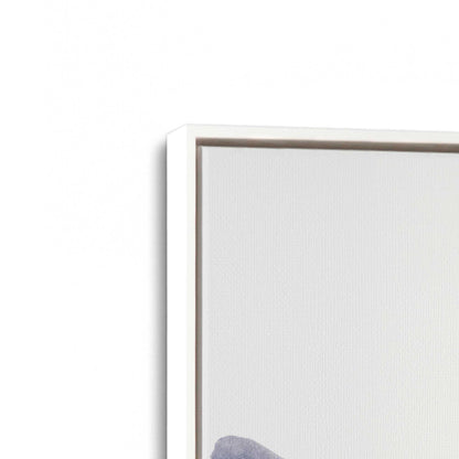 [Color:Opaque White], Picture of art in a White frame at an angle