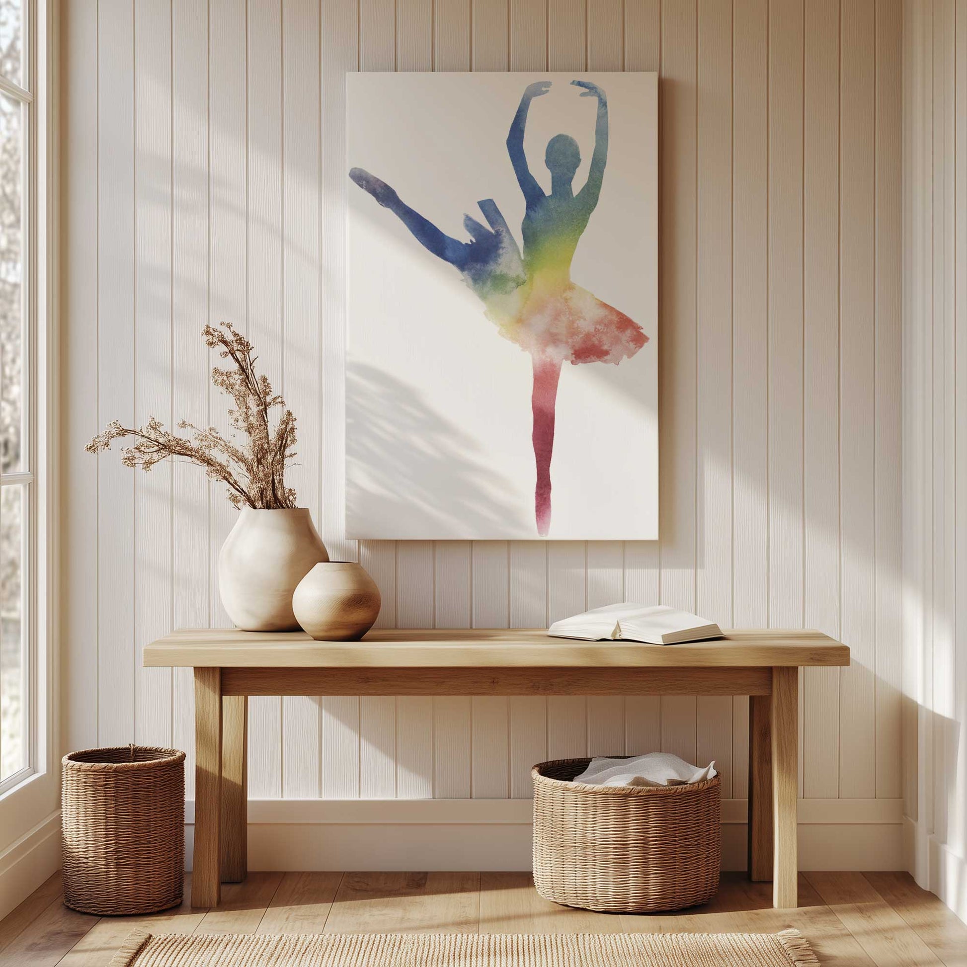 Picture of art in a room