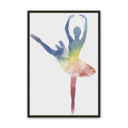 [Color:Satin Black], Picture of art in a Satin Black frame