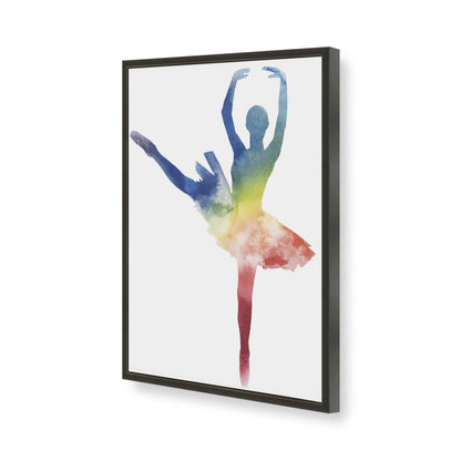 [Color:Satin Black], Picture of art in a Satin Black frame of the corner