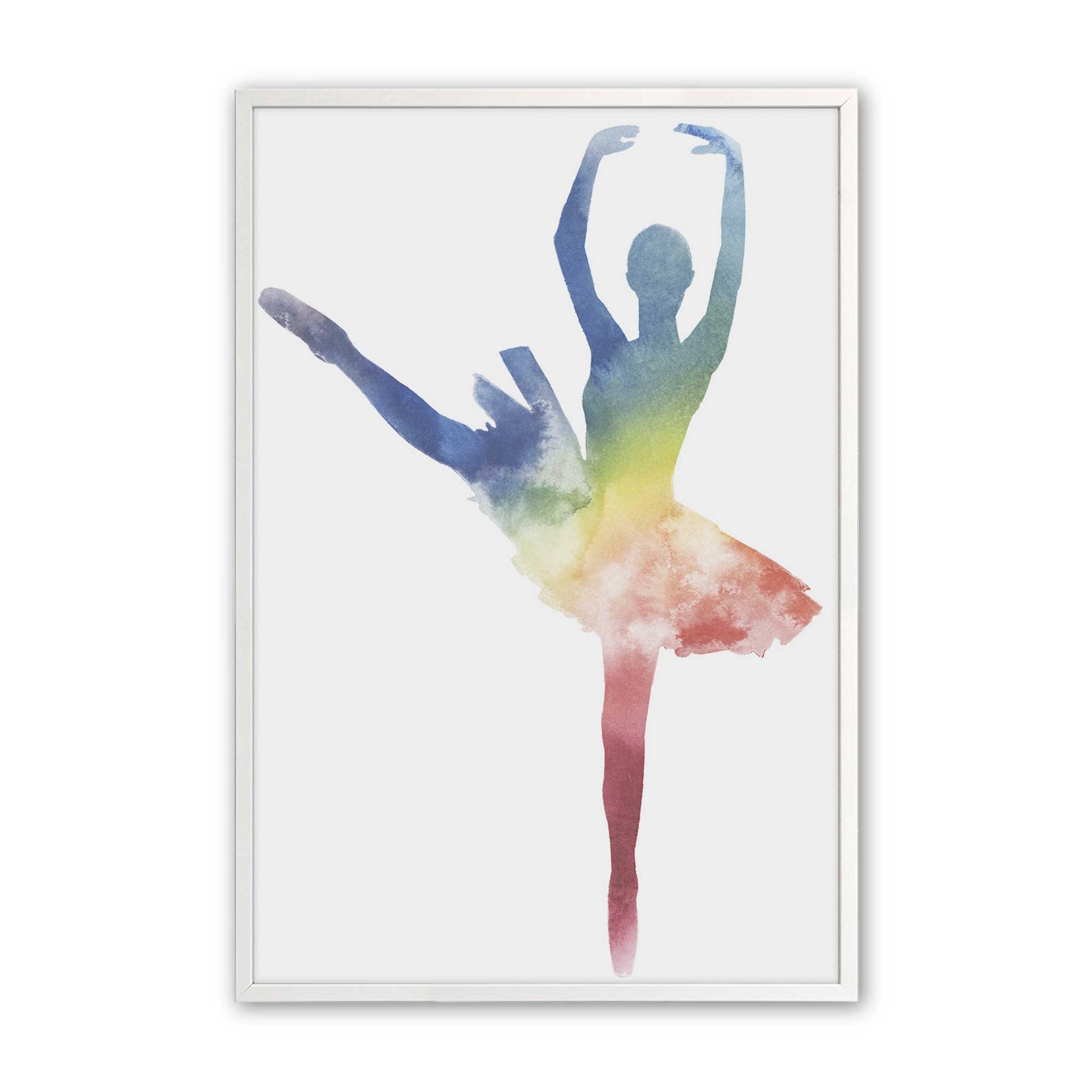 [Color:Opaque White], Picture of art in a Opaque White frame