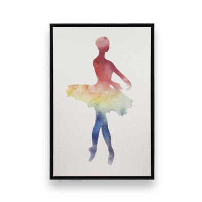 [Color:Satin Black], Picture of art in a Satin Black frame