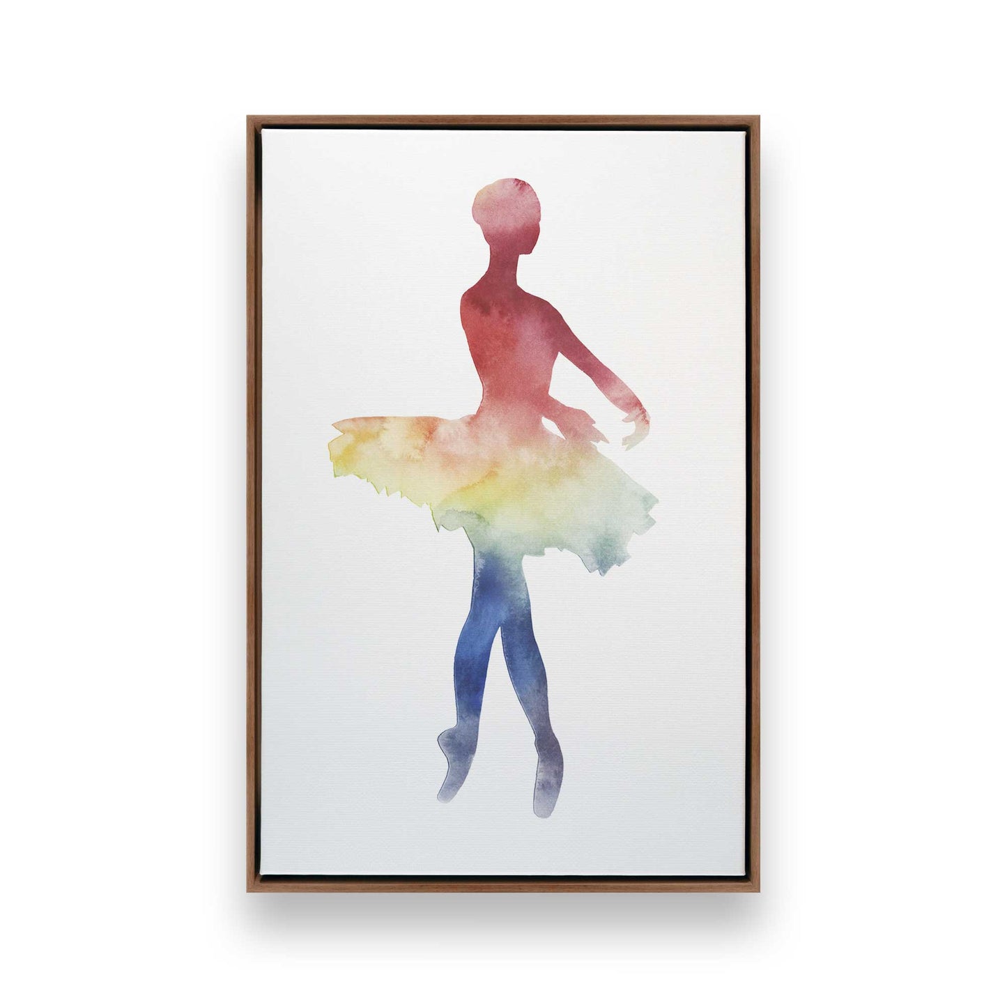 [Color:Walnut], Picture of art in a Walnut frame