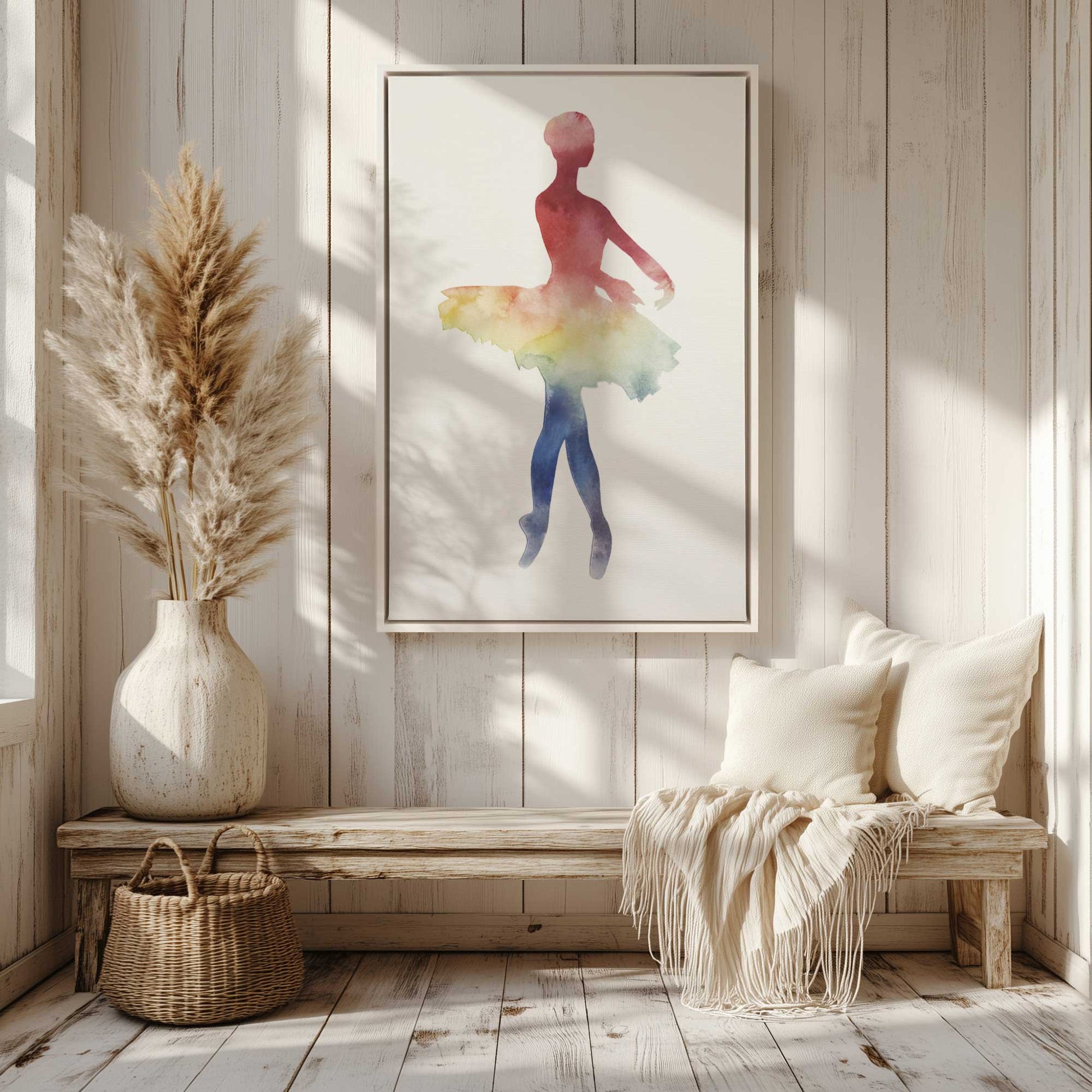 Picture of art in a room