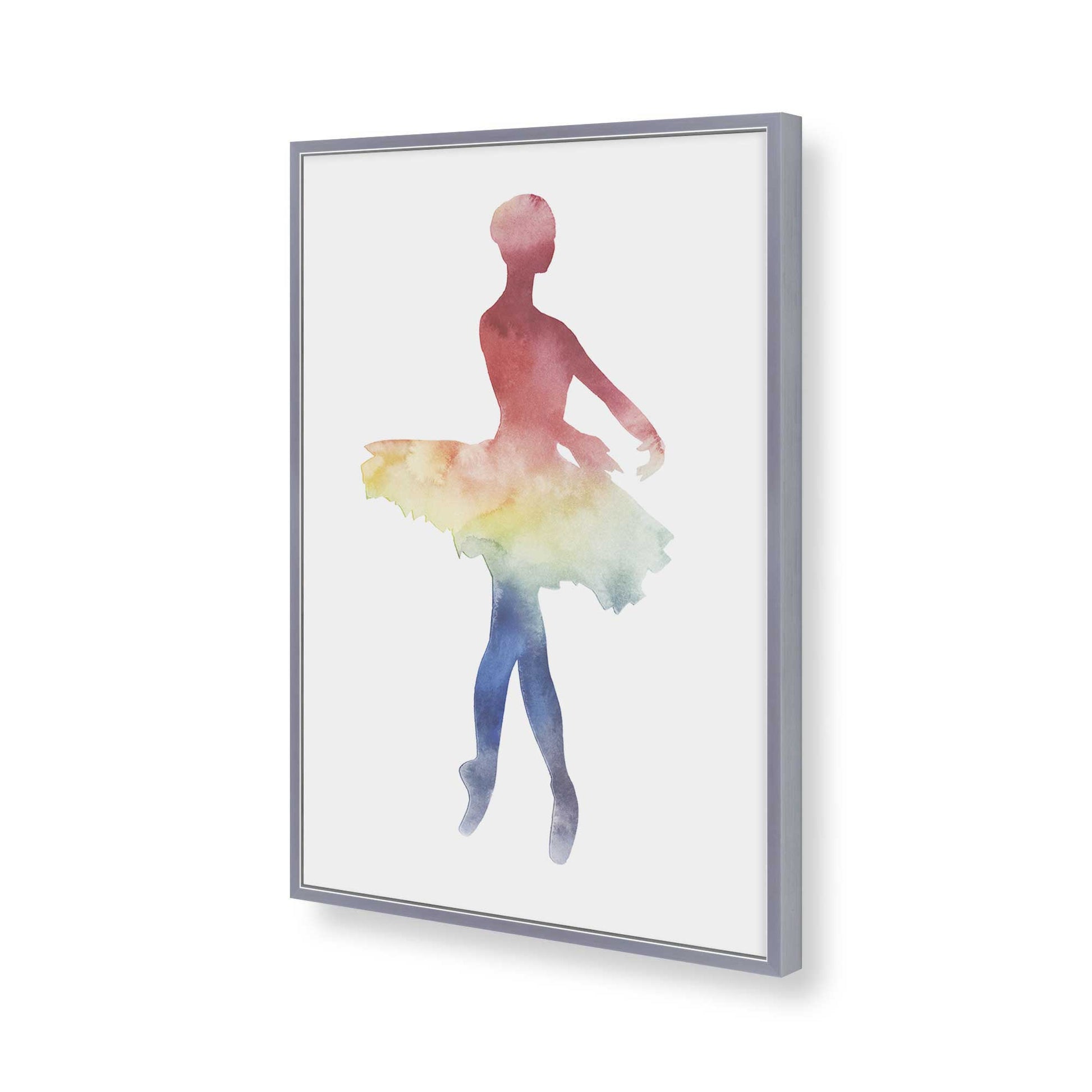 [Color:Polished Chrome], Picture of art in a Polished Chrome frame of the corner