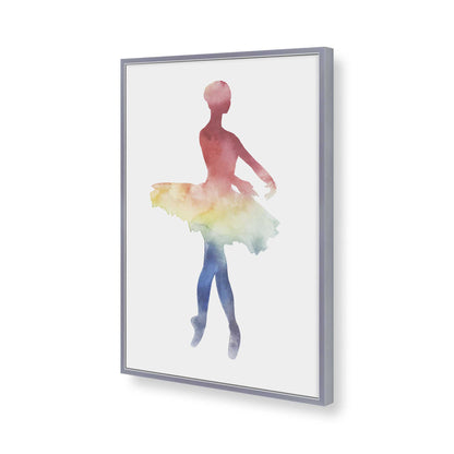 [Color:Polished Chrome], Picture of art in a Polished Chrome frame of the corner