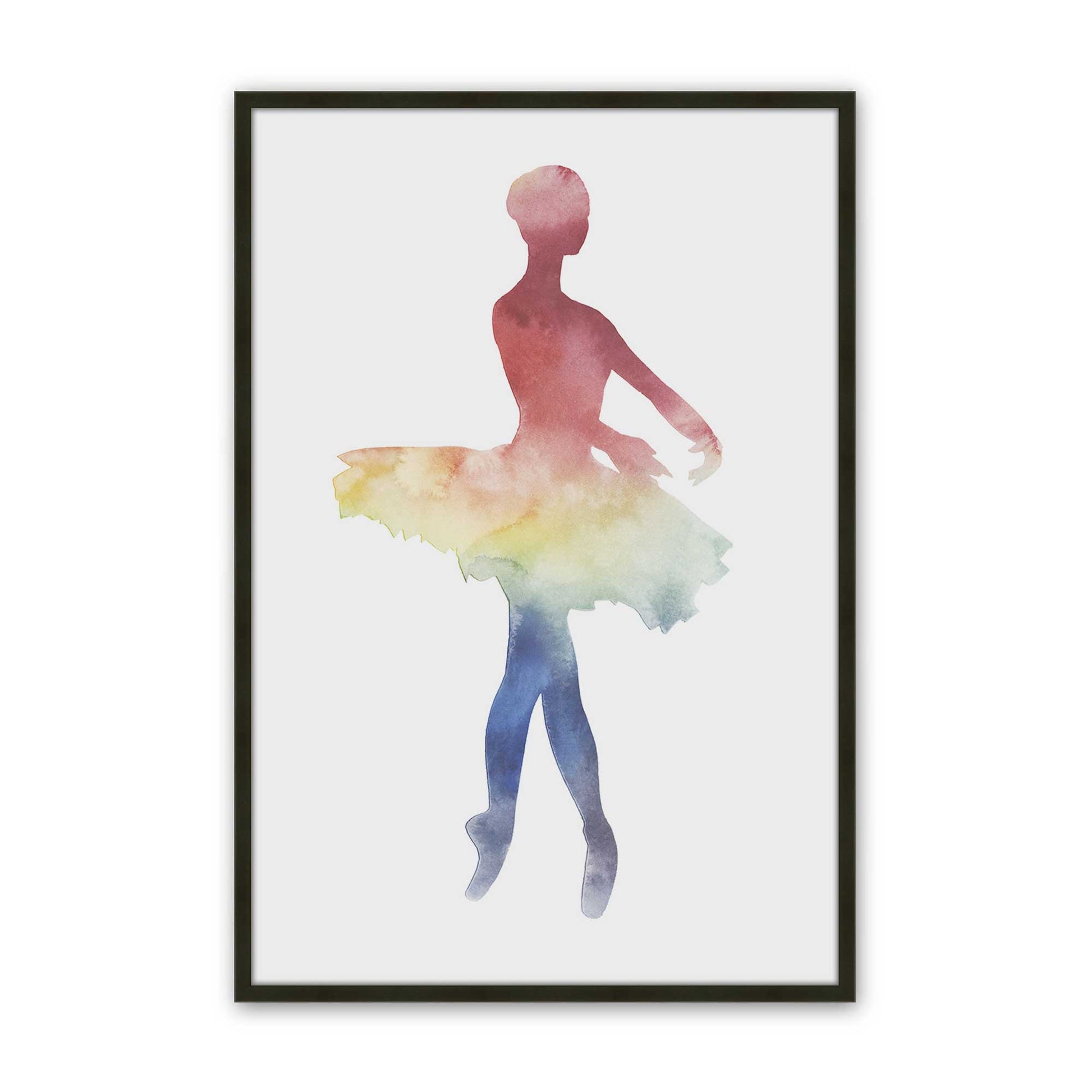 [Color:Satin Black], Picture of art in a Satin Black frame
