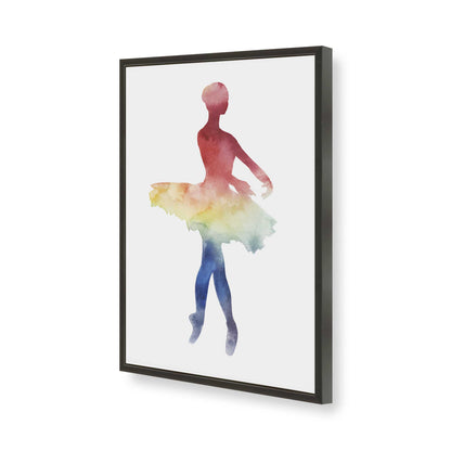 [Color:Satin Black], Picture of art in a Satin Black frame of the corner