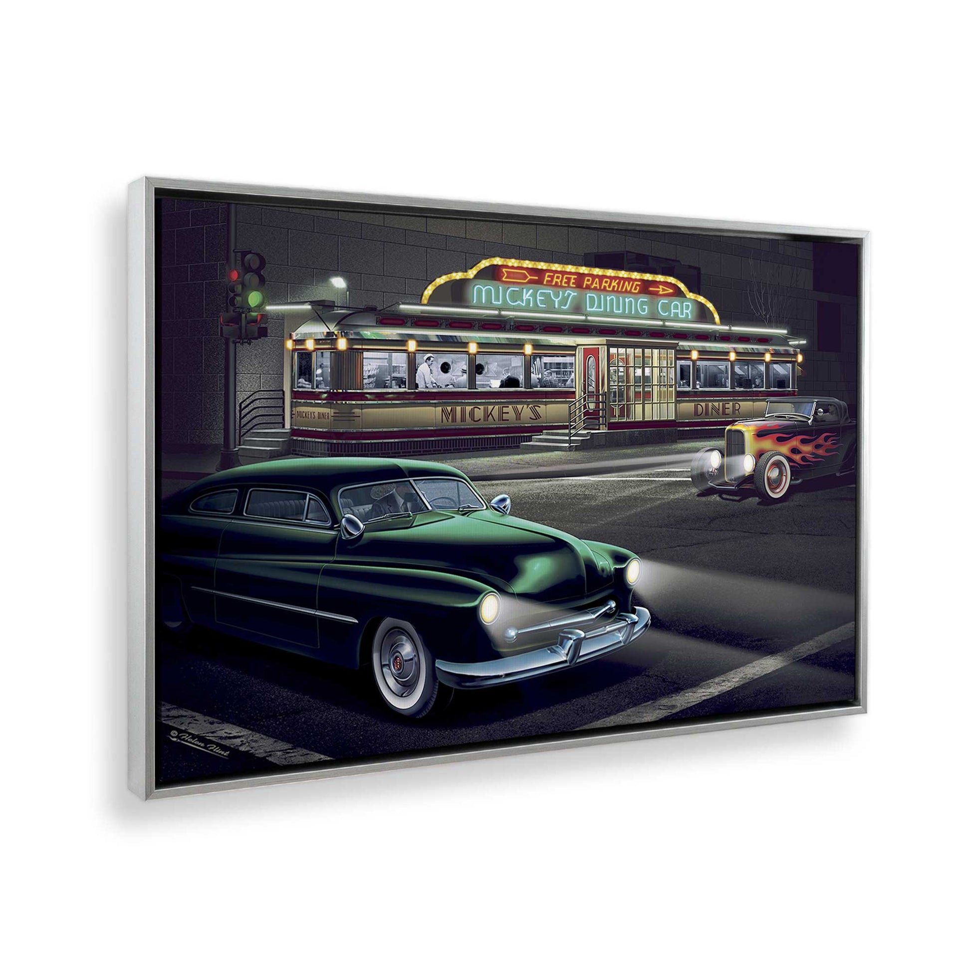 [Color:Polished Chrome], Picture of the corner of the art
