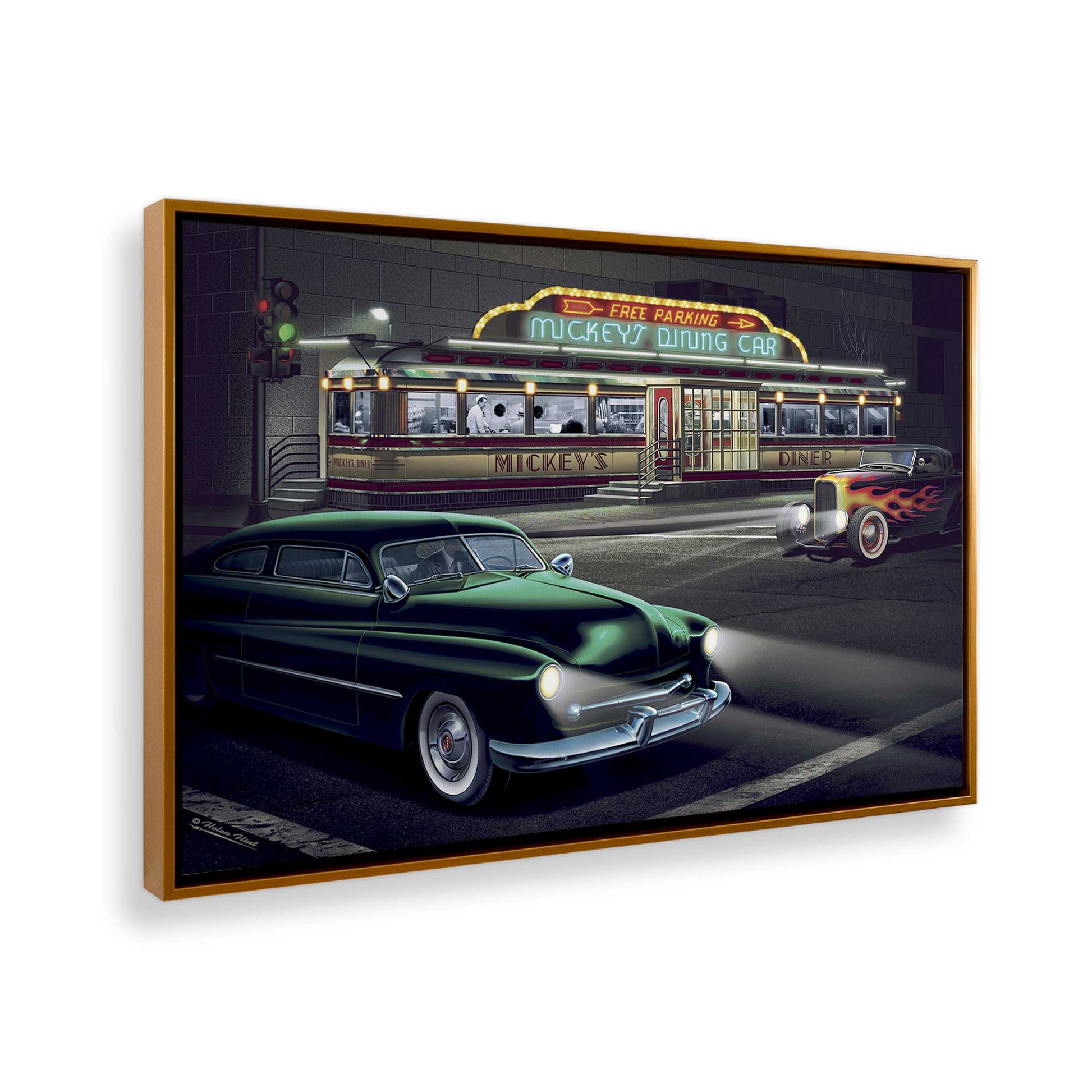 [Color:Polished Gold], Picture of the corner of the art