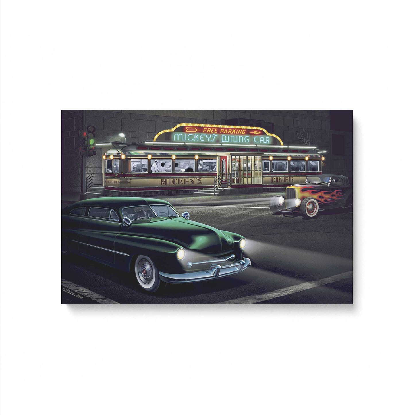 [Color:Stretched Canvas], Picture of art
