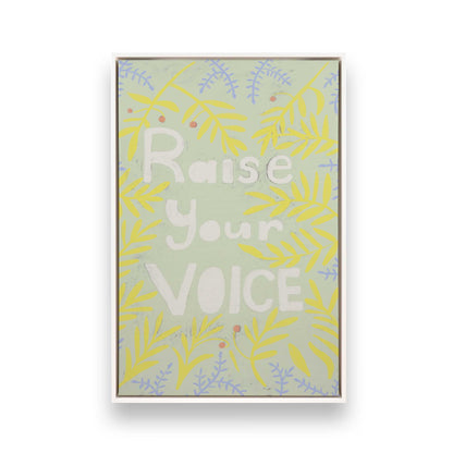 [Color:Opaque White], Picture of art in a White frame