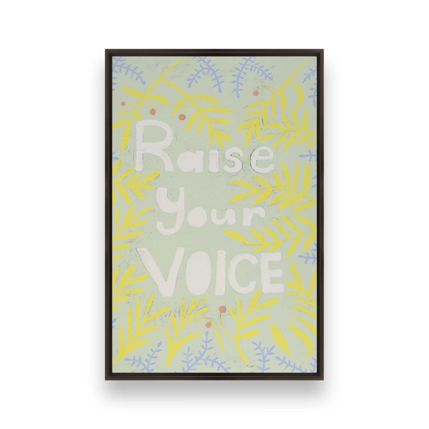 [Color:Espresso], Picture of art in a Espresso frame