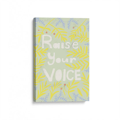 [Color:Stretched Canvas], Picture of art at an angle