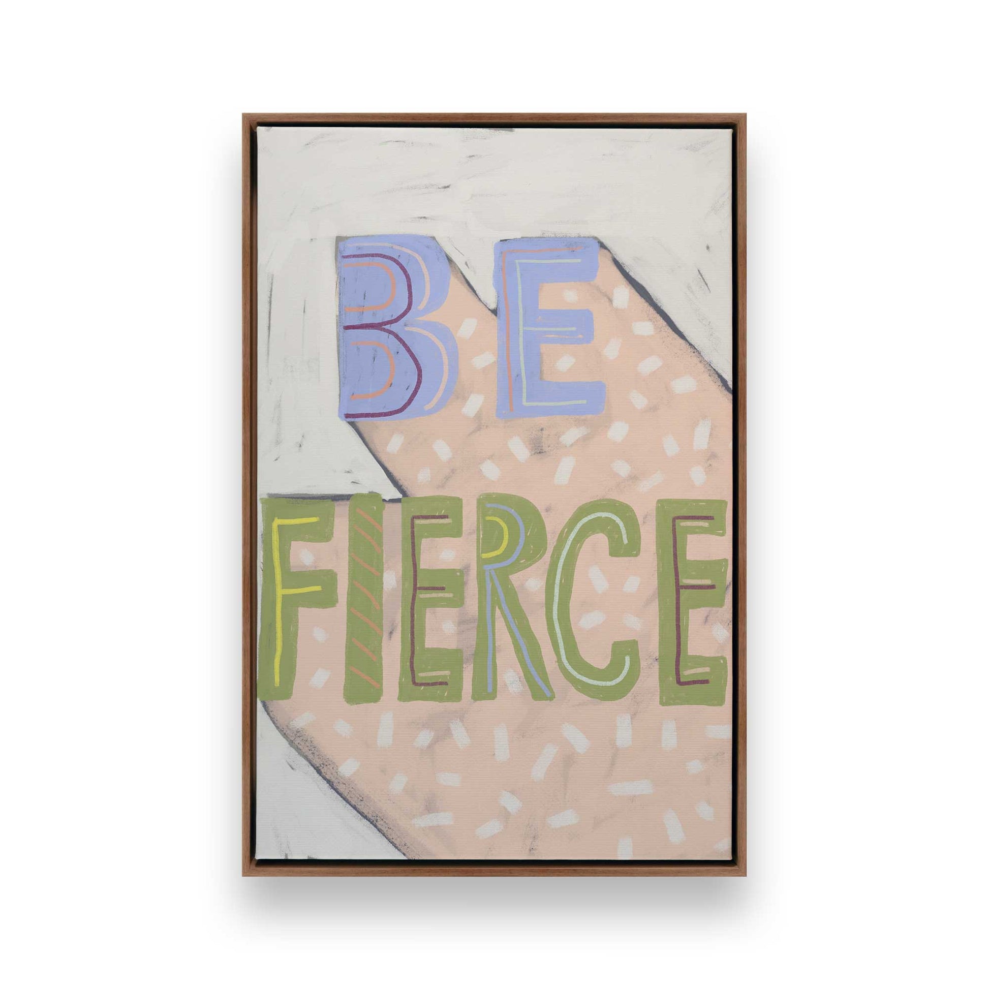 [Color:Walnut], Picture of art in a Walnut frame